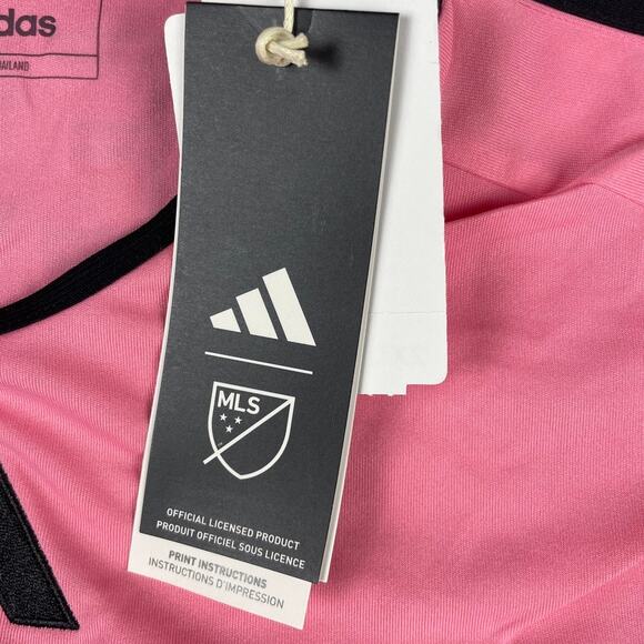 Leo Messi Inter Miami CF Men's Adidas XX-Large Pink Black Home Stadium Jersey - Picture 4 of 12